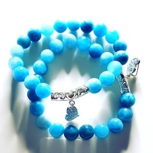 Bracelets, anklets, waist beads, and necklace